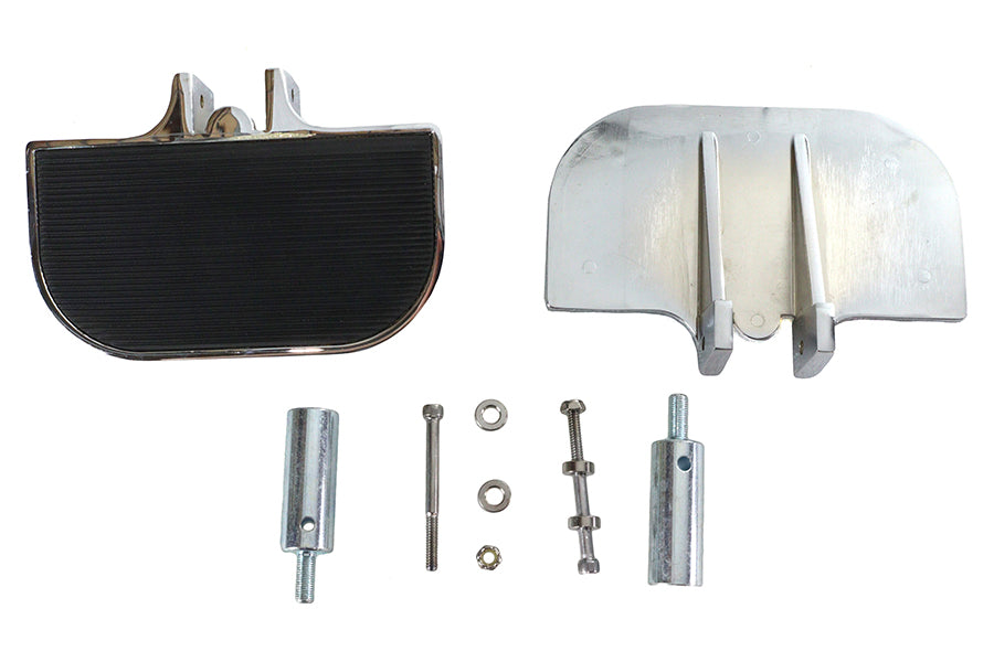 HARLEY Beifahrer-Mini-Trittbrett-Set, Gummi-Stil, passend für 0- Custom, Anwendung