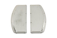 HARLEY Trittbrett-Mattensatz Chrom Passend für 1966-1984 FL, 1980-1990 FLT, 1980-1990 FLT, 1986-1990 FLS