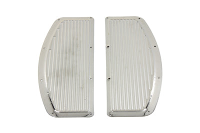 HARLEY Trittbrett-Mattensatz Chrom Passend für 1966-1984 FL, 1980-1990 FLT, 1980-1990 FLT, 1986-1990 FLS