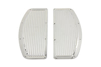 HARLEY Trittbrett-Mattensatz Chrom Passend für 1966-1984 FL, 1980-1990 FLT, 1980-1990 FLT, 1986-1990 FLS