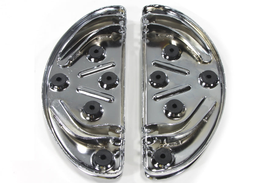 HARLEY Fahrer-Trittbrett-Set Chrom Passend für FLT ab 1980, FLST ab 1986, FLT ab 1980,