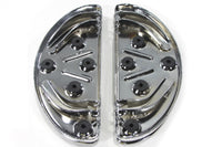 HARLEY Fahrer-Trittbrett-Set Chrom Passend für FLT ab 1980, FLST ab 1986, FLT ab 1980,