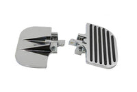 HARLEY Sozius-Mini-Trittbretter-Set mit Rail Design Passend für 0-  Custom, Anwendung für Platten, die ha