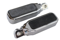 HARLEY Chrome Slugger Style Fußrasten-Set Passend für alle Modelle mit weiblichem Montageblock