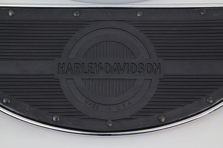 HARLEY-Replika-Fahrertrittbretter-Set mit Logo, passend für FL-Modelle von 1940-1984, U-Modelle von 1940-1946, W-Modelle von 1940-1952, 194