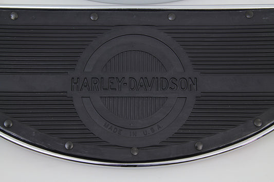 HARLEY-Replika-Fahrertrittbretter-Set mit Logo, passend für FL-Modelle von 1940-1984, U-Modelle von 1940-1946, W-Modelle von 1940-1952, 194