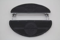HARLEY-Replika-Fahrertrittbretter-Set mit Logo, passend für FL-Modelle von 1940-1984, U-Modelle von 1940-1946, W-Modelle von 1940-1952, 194