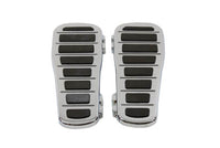 HARLEY Fahrer Trittbrett-Set mit Big Foot Design Passend für FLT Modelle ab 1980, FLST Modelle ab 1986, Fahrer-Anwendu