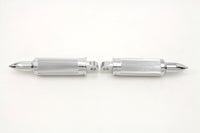 HARLEY Chrom Bullet Style AK-47 Fußrasten Set Passend für 1986-UP FXST,