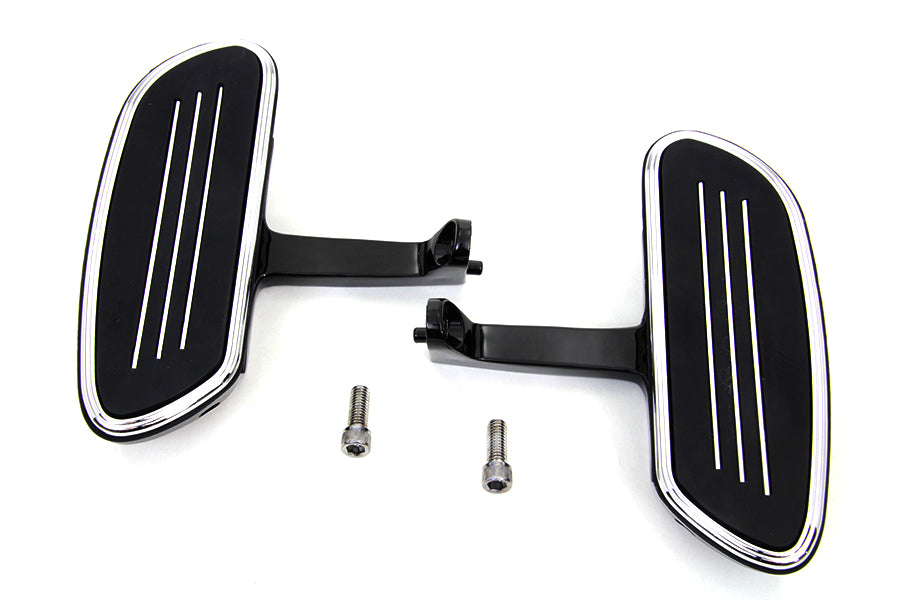 HARLEY Soziustrittbrett-Set im Streamliner-Design passend für FLT Modelle ab Baujahr 1993,