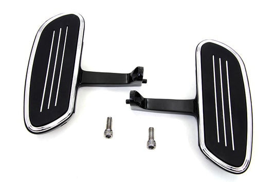 HARLEY Soziustrittbrett-Set im Streamliner-Design passend für FLT Modelle ab Baujahr 1993,