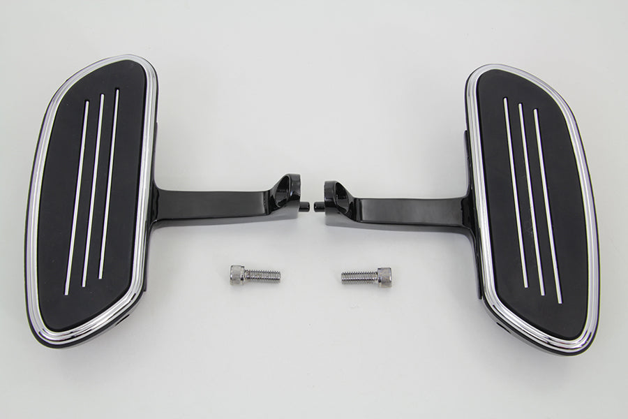 HARLEY Soziustrittbrett-Set im Streamliner-Design passend für FLT Modelle ab Baujahr 1993,