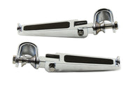 HARLEY Chrome Chopper Style Footpeg Set fits 0-  All, models with 1 or 1-1/4" engine bar"