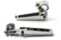 HARLEY Chrome Chopper Style Footpeg Set fits 0-  All, models with 1 or 1-1/4" engine bar"