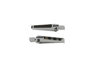 HARLEY Chrome Fußrasten Set Chopper Style Passend für alle Modelle mit weiblichem Montageblock