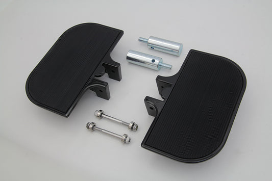 HARLEY Passenger Mini Footboard Set Rubber Style Fits 0-  Custom, application