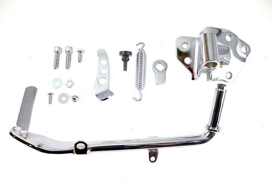 HARLEY Chrom Jiffy Seitenständer-Kit passend für 2009-2016 FLT,