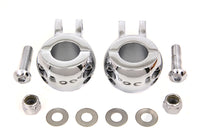 HARLEY Seat Shock Mount Clamp Set fits 1941-1957 FL,   1970-1984 FX,   1936-1947 EL,