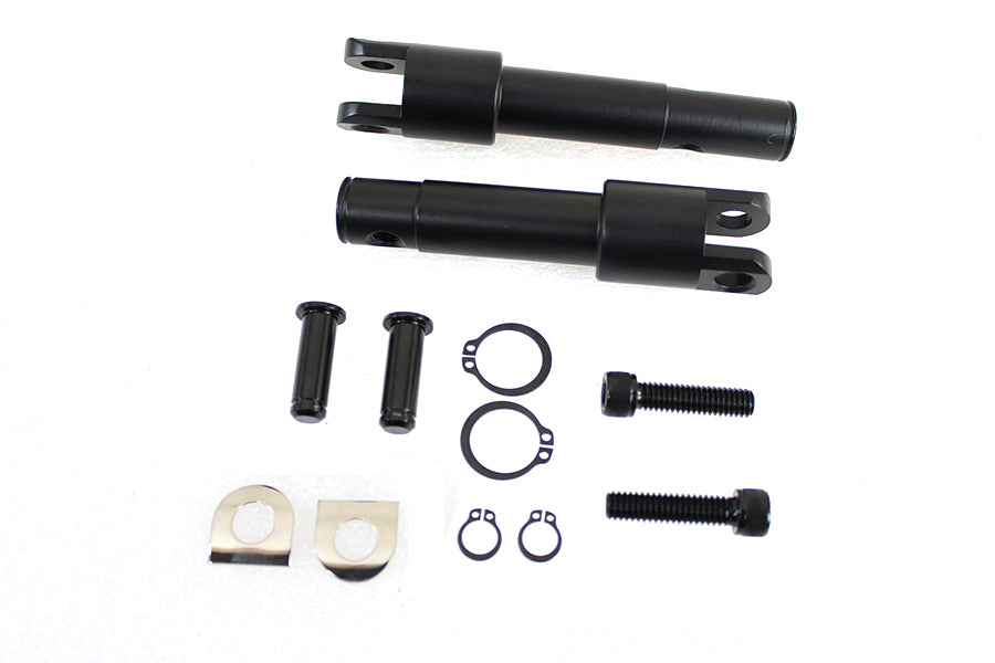 HARLEY Schwarzer Standard Forward Control Umbausatz passend für XL ab 2011,