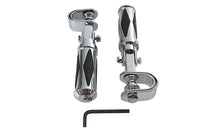 HARLEY Diamond Style Fußrasten-Set Passend für alle Modelle mit 1 Sturzbügel