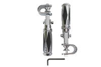 HARLEY Diamond Style Fußrasten-Set Passend für alle Modelle mit 1 Sturzbügel