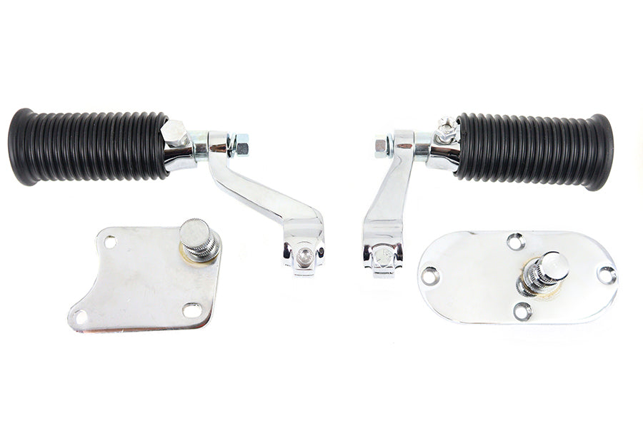 HARLEY Soziusfußrasten-Kit Passend für 1965-1984 FL,