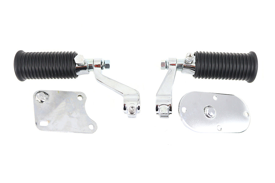 HARLEY Soziusfußrasten-Kit Passend für 1965-1984 FL,