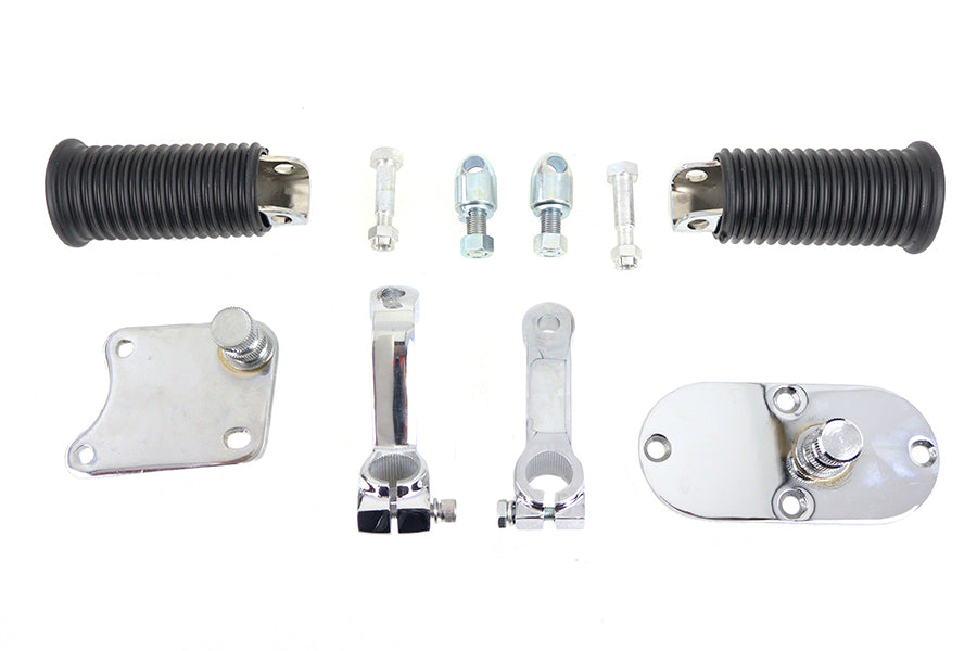 HARLEY Soziusfußrasten-Kit Passend für 1965-1984 FL,