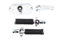 HARLEY FX Mid-Fußrastensatz Chrom Passend für 1974–1984 FX,