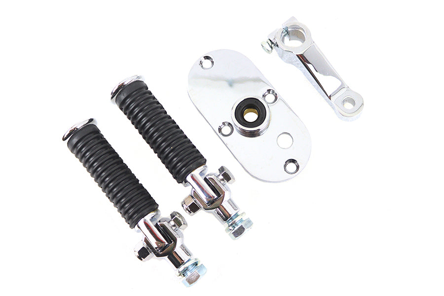HARLEY FX Mid-Fußrastensatz Chrom Passend für 1974–1984 FX,