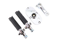 HARLEY FX Mid-Fußrastensatz Chrom Passend für 1974–1984 FX,