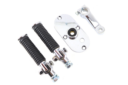 HARLEY FX Mid-Fußrastensatz Chrom Passend für 1974–1984 FX,