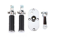HARLEY FX Mid-Fußrastensatz Chrom Passend für 1974–1984 FX,
