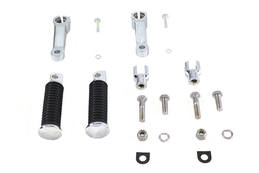 HARLEY FX Fußrastenhalterung Kit Chrom Passend für 1973-1984 FX,