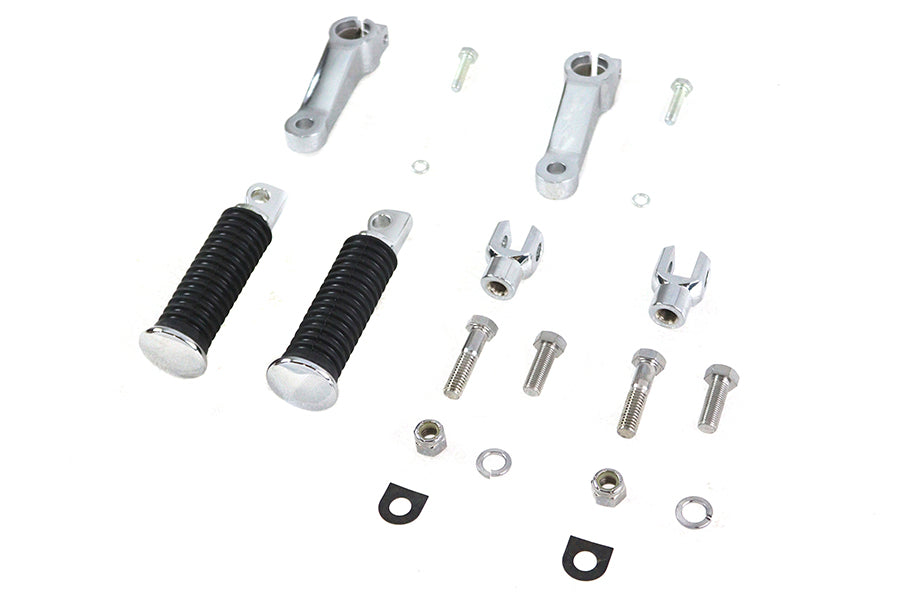 HARLEY FX Fußrastenhalterung Kit Chrom Passend für 1973-1984 FX,