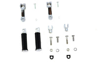 HARLEY FX Fußrastenhalterung Kit Chrom Passend für 1973-1984 FX,