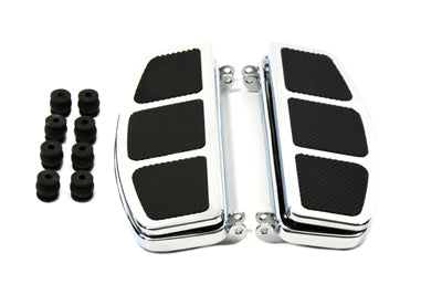 HARLEY D' Fahrer Trittbrett-Set Chrom Passend für 1973-1984 FL,   1986-1999 FLST,   1986-1999 FLT,