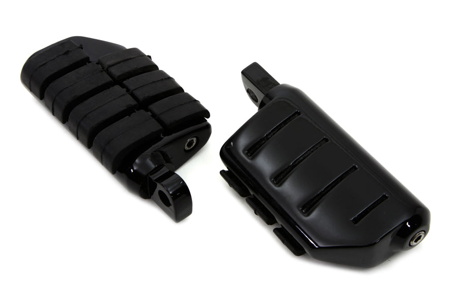 HARLEY Black Lions Paw Fußrasten-Set Passend für 0- Alle Modelle mit weiblichem Montageblock