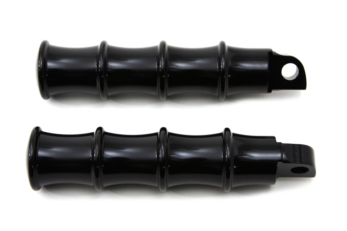 HARLEY Schwarzes Tribal Style Fußrasten-Set Passend für 1986-UP FXST,