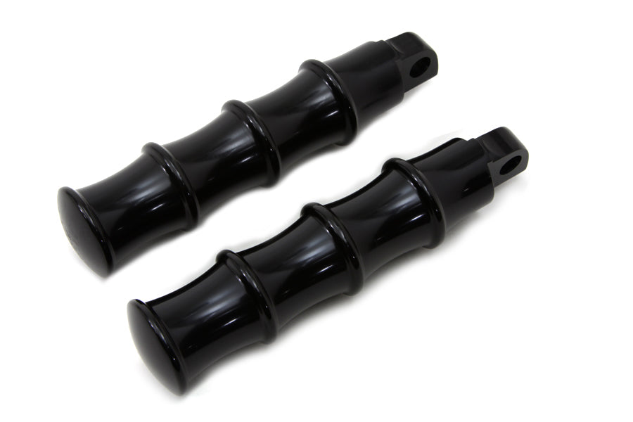 HARLEY Schwarzes Tribal Style Fußrasten-Set Passend für 1986-UP FXST,