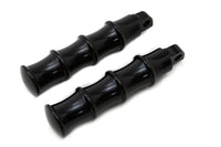 HARLEY Schwarzes Tribal Style Fußrasten-Set Passend für 1986-UP FXST,