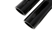 HARLEY Black Milled Style Slasher Fußrasten-Set Passend für 0- Alle, Modelle mit weiblichem Montageblock.