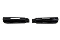 HARLEY Black Milled Style Slasher Fußrasten-Set Passend für 0- Alle, Modelle mit weiblichem Montageblock.