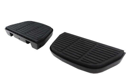 HARLEY schwarzer Block Beifahrertrittbrett-Kit passend für 1986-UP FLT, 2000-2017 FLST, 2000-2017 FXST