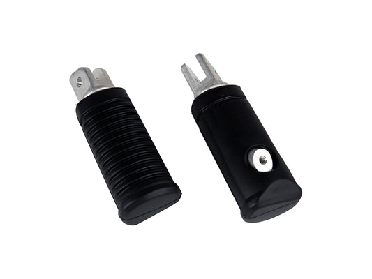 HARLEY Round Style Driver Footpeg Set Natural Alloy fits 2018-UP FXSB,