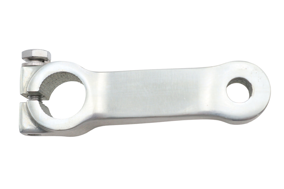 HARLEY Right Side Footpeg Mount Support Polished FX 1978-1984
