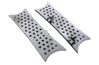 HARLEY Driver Chrome Shooter Trittbrett-Set passend für FLST ab Bj. 1986, FLT ab Bj. 1980,