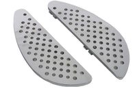 HARLEY Fahrer Chrom Halbmond Trittbrett-Set passend für FLT ab 1980, FLT ab 1980, FLST ab 1986,