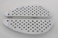 HARLEY Fahrer Chrom Halbmond Trittbrett-Set passend für FLT ab 1980, FLT ab 1980, FLST ab 1986,