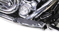 HARLEY Fahrer-Trittbretter-Set mit Schienendesign Passend für FLT Modelle ab Bj. 1980, FLST Modelle ab Bj. 1986, FLT Modelle ab Bj. 1980,